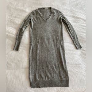 Everlane Cashmere V-Neck Dress, Size Small